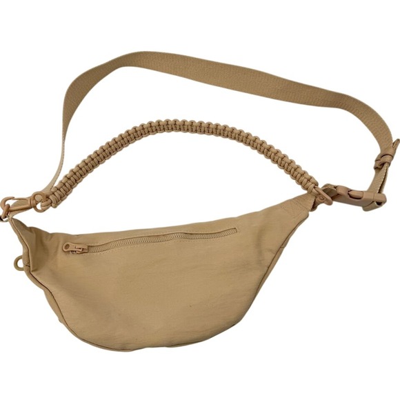 BÉIS Belt Bag Crossbody Fanny Pack Adjustable Strap Beige Pink - Picture 5 of 7